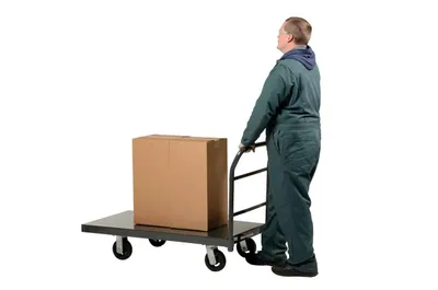 Vestil ECSPT-2448 platform cart shown from an alternate angle