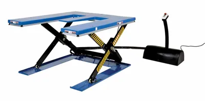 Vestil EHE-3 lift table shown from an alternate angle