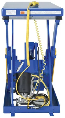 Vestil EHLT-2448-2-43 lift table shown from an alternate angle