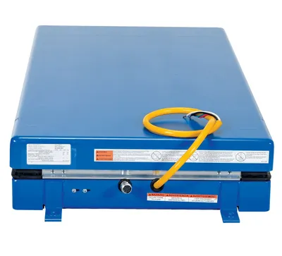 Vestil EHLT-2448-3-43 lift table shown from an alternate angle