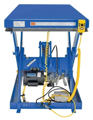 Vestil EHLT-3060-3-43 lift table shown from an alternate angle