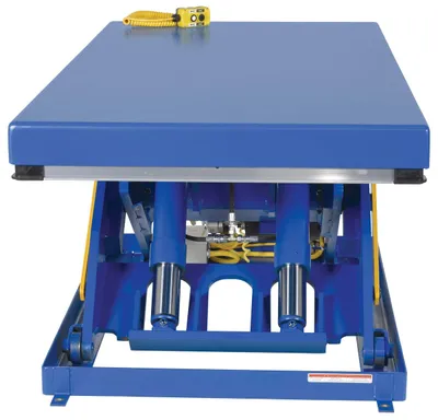 Vestil EHLT-3672-5-44 lift table shown from an alternate angle