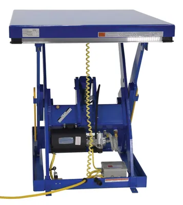Vestil EHLT-4048-3-43-QS lift table shown from an alternate angle