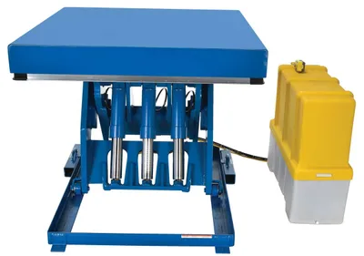 Vestil EHLT-4848-12-43 lift table shown from an alternate angle