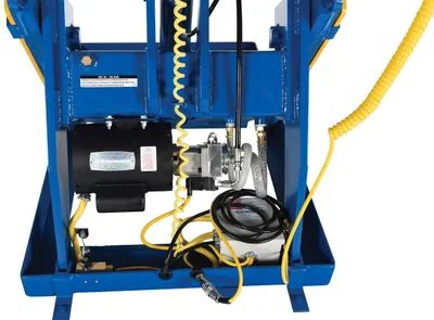 Vestil EHLT-4848-2-43 lift table shown from an alternate angle