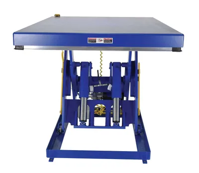 Vestil EHLT-4872-5-44 lift table shown from an alternate angle