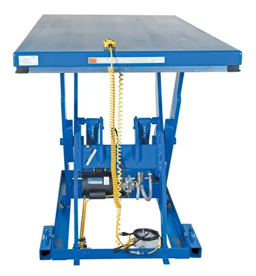 Vestil EHLT-4896-4-56 lift table shown from an alternate angle