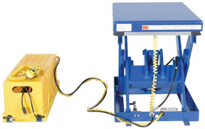 Vestil EHLTS-2436-2-31 lift table shown from an alternate angle