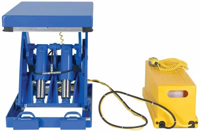 Vestil EHLTS-2436-4-31 lift table shown from an alternate angle