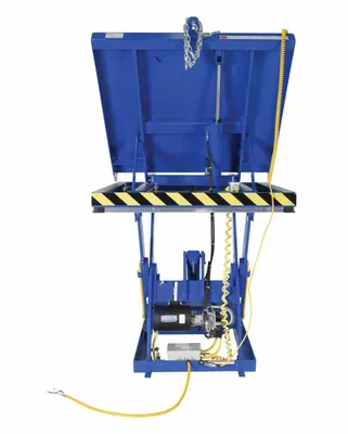 Vestil EHLTT-4848-1-47 lift table shown from an alternate angle