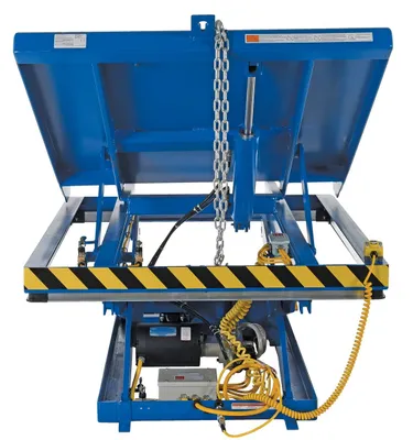 Vestil EHLTT-4848-3-47 lift table shown from an alternate angle