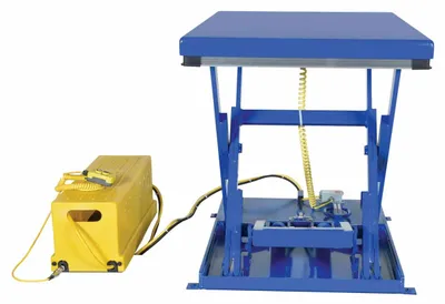 Vestil EHLTX-3653-2-39 lift table shown from an alternate angle