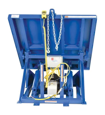 Vestil EM1-500-4250-6 lift table shown from an alternate angle