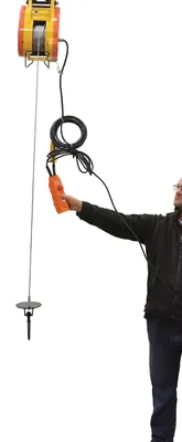 Vestil EEMH-10 Electric Mini Hanging Cable Hoist 4