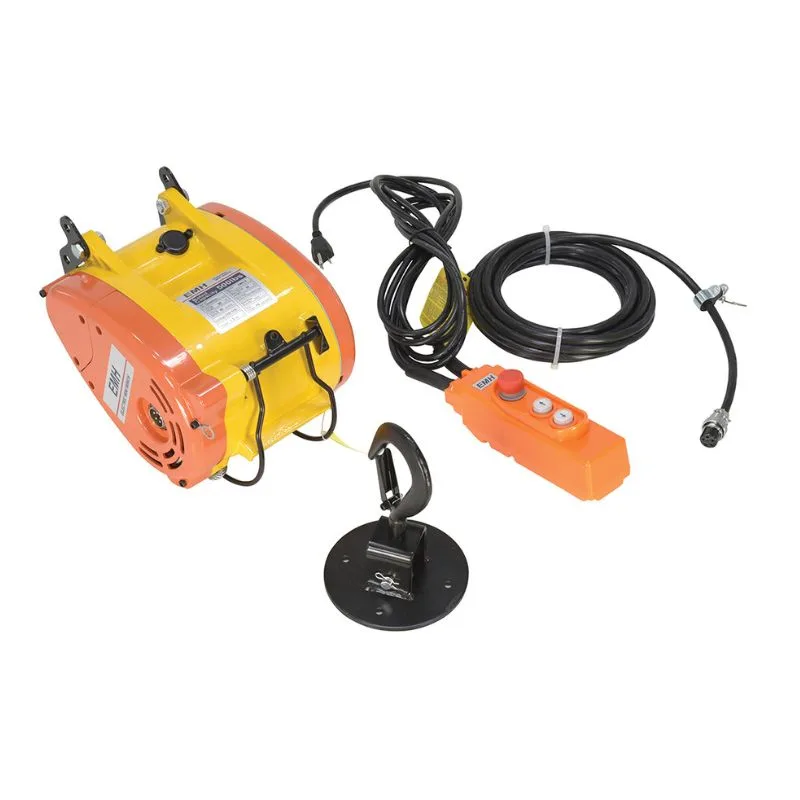 Vestil EMH-5 wire rope hoist