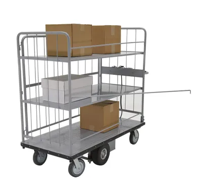 Vestil EMHC-2860-4 platform cart shown from an alternate angle