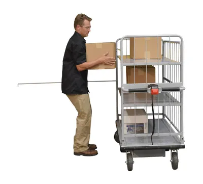 Vestil EMHC-2860-4 platform cart shown from an alternate angle