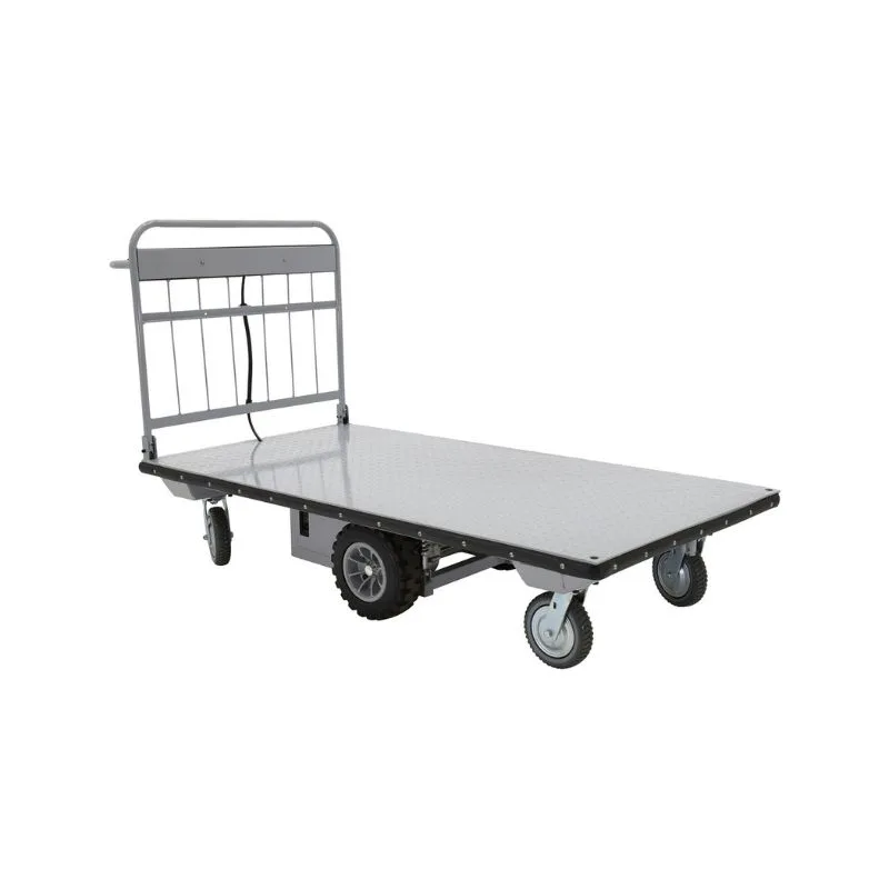 Vestil EMHC-3672-1 Steel Electric Material Handling Cart No Sides