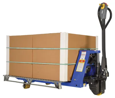 Vestil EPT-2748-30 pallet jack shown from an alternate angle