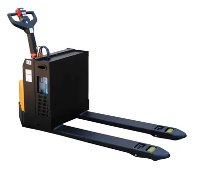 Vestil EPT-2748-45-AGM pallet jack shown from an alternate angle