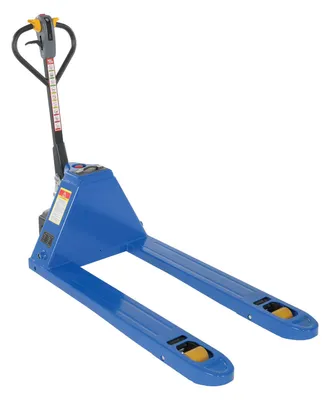 Vestil EPT-S-2748-40 pallet jack shown from an alternate angle