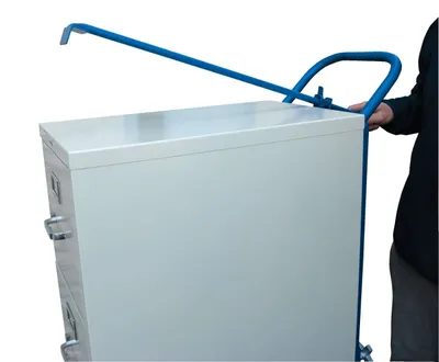 Vestil FCHT-34 hand truck shown from an alternate angle