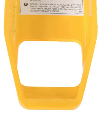 Vestil FE-4-54 forklift extension shown from an alternate angle