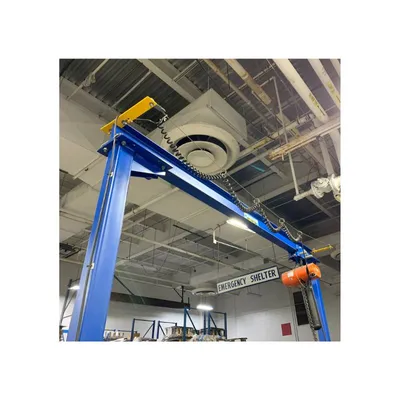 Vestil FES-KIT jib crane shown from an alternate angle