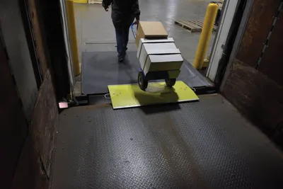 Vestil FGDP-4824-1000 loading dock equipment shown from an alternate angle