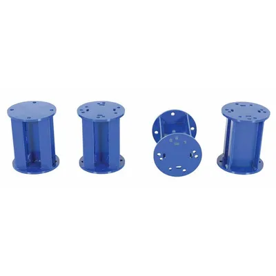 Vestil FHA-STLO Stationary Leg Option 4 Factory Install 2