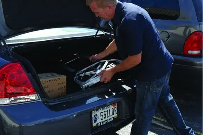 Vestil FHC-275 hand truck shown from an alternate angle