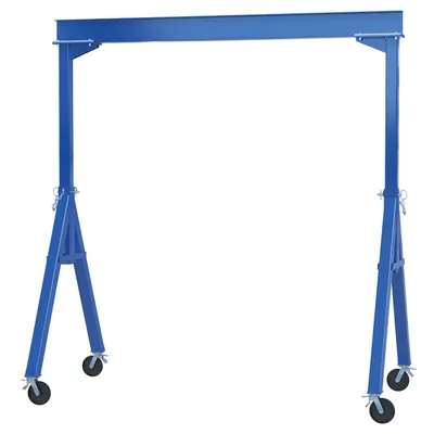 Vestil FHS-4-10-TLC gantry crane shown from an alternate angle