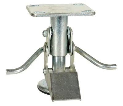 Vestil FL-4 floor lock shown from an alternate angle