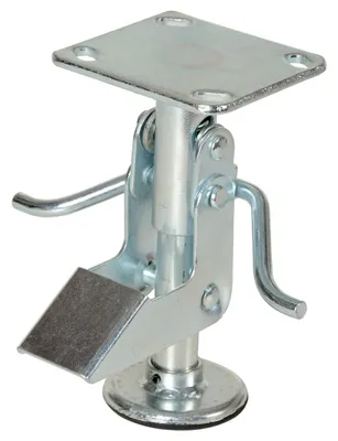 Vestil FL-6 floor lock shown from an alternate angle