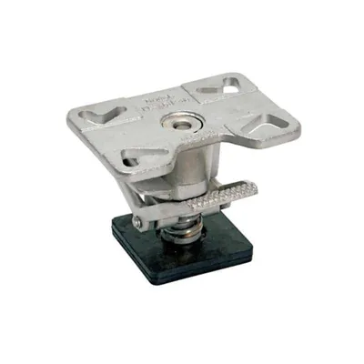Vestil FL-ADJ-46-SS floor lock shown from an alternate angle