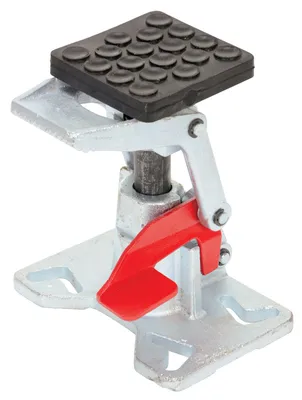 Vestil FL-ADJ-810 floor lock shown from an alternate angle