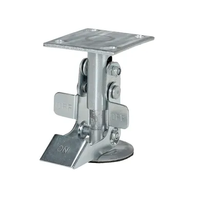 Vestil FL-LK-4E floor lock shown from an alternate angle