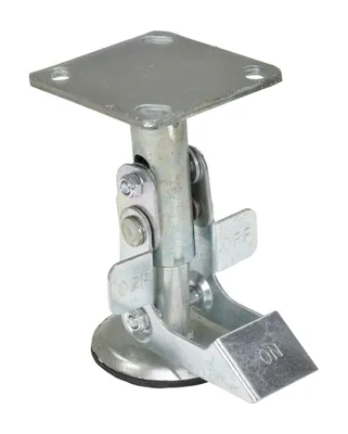 Vestil FL-LK-5EG floor lock shown from an alternate angle