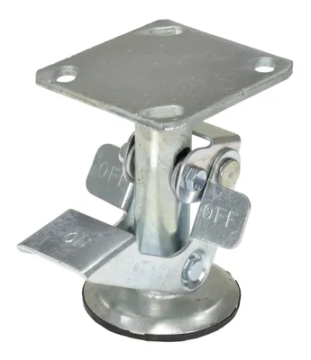 Vestil FL-LK-5EG floor lock shown from an alternate angle