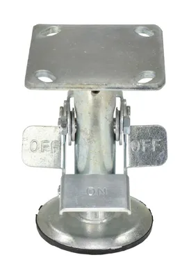 Vestil FL-LK-5EG floor lock shown from an alternate angle