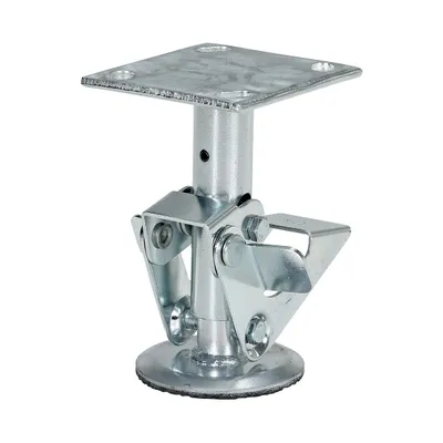 Vestil FL-LK-6EL floor lock shown from an alternate angle