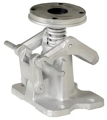 Vestil FL-LK-7X floor lock shown from an alternate angle