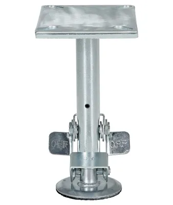 Vestil FL-LK-8EH floor lock shown from an alternate angle