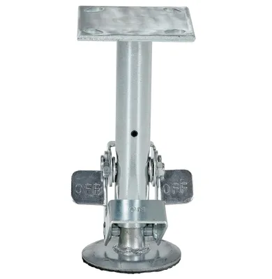 Vestil FL-LK-8EL floor lock shown from an alternate angle