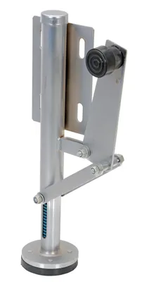 Vestil FL-LK-SMR-L floor lock shown from an alternate angle