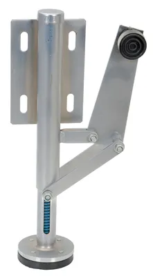 Vestil FL-LK-SMR-L floor lock shown from an alternate angle