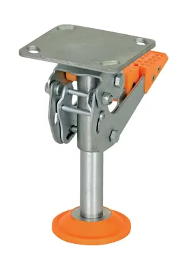 Vestil FL-LKH-8 floor lock shown from an alternate angle
