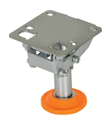 Vestil FL-LKL-4 floor lock shown from an alternate angle