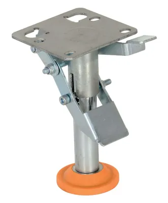 Vestil FL-LKL-5 floor lock shown from an alternate angle