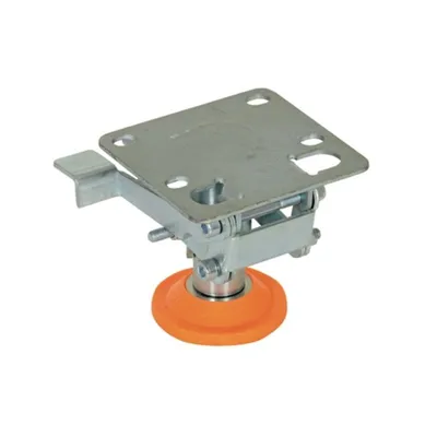Vestil FL-LKL-5 floor lock shown from an alternate angle